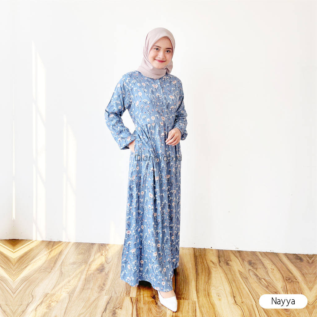 Gamis Dewasa Homey Dress Andara Series By Dianhijab.id - Bahan Rayon Viscose Premium Gamis Dewasa Luxury Gamis Pengajian Adem Nyaman Dipakai - Bisa COD