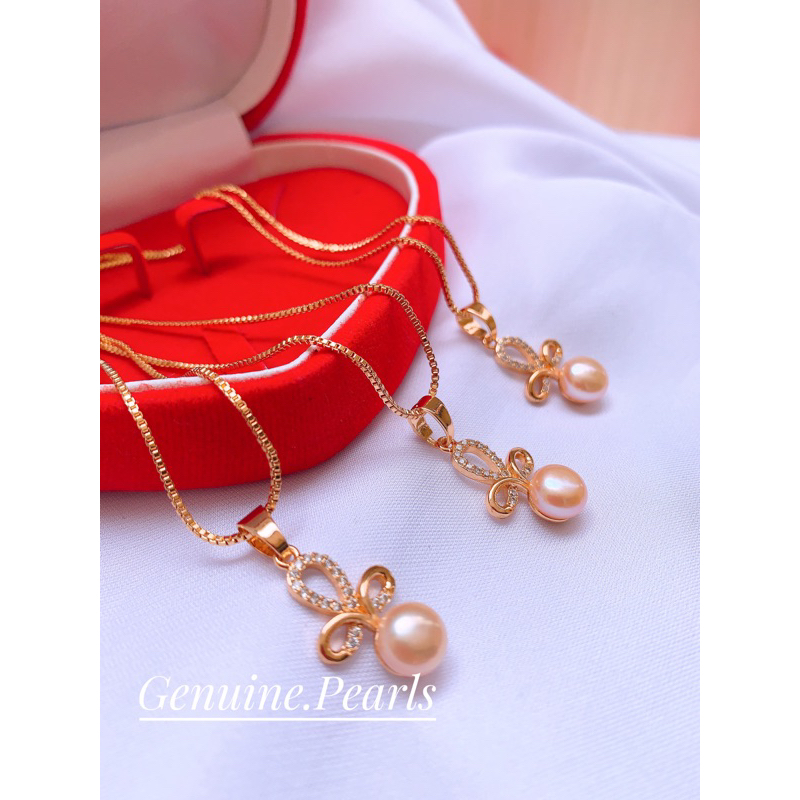 Kalung Mutiara Air Tawar Asli