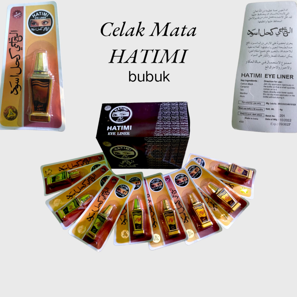 Celak Itsmid HATIMI Serbuk Itsmid Celak Itsmid Celak Mata Kemasan Piala