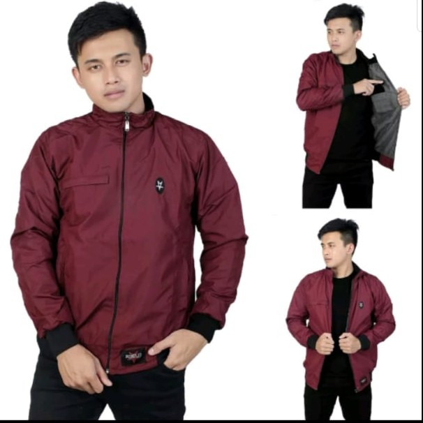 Jaket Parasut Pria Outdoor / Jaket Parasut Riding / Jaket Riding BAGOOS