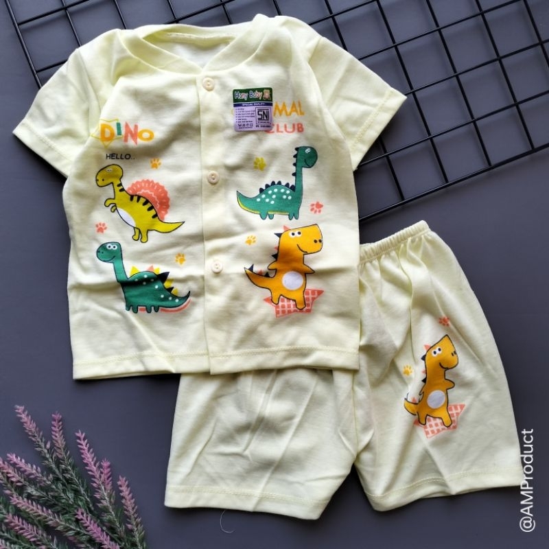 setelan pendek baju celana bayi 3-18 bulan hany