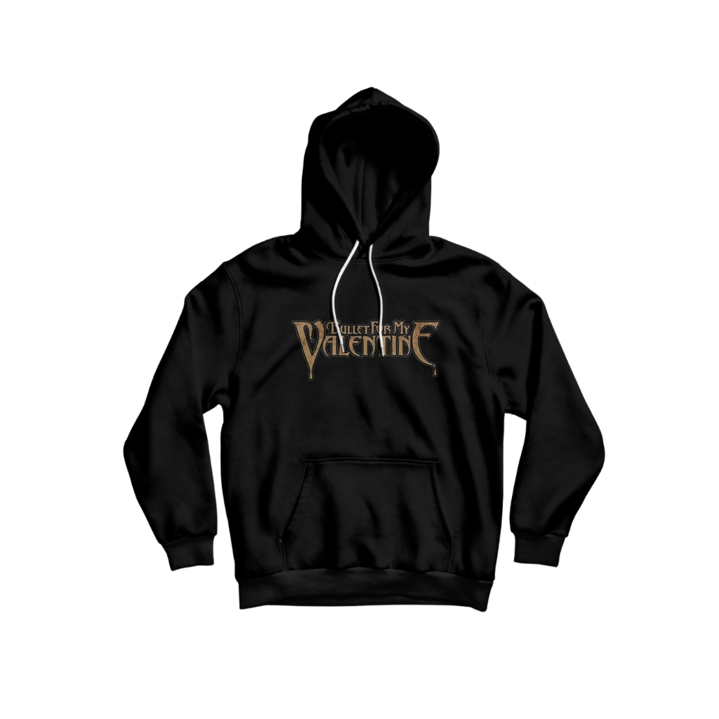 Sweater Hoodie Cowok Cewek Distro Metal Series Hitam Fleece Tebal Premium - Bullet For My Valentine