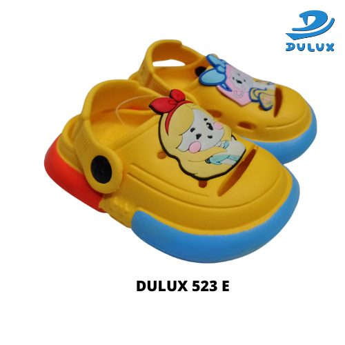 SENDAL ANAK DULUX-523 Sandal Baby Selop Anak Motif Imut 20-30