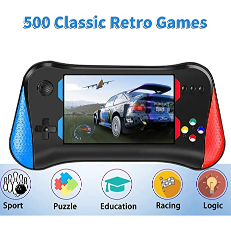 Gameboy X7M Layar Lebar 3.0&quot; Konsol Game 500 Game 1 PLAYER/2 PLAYER