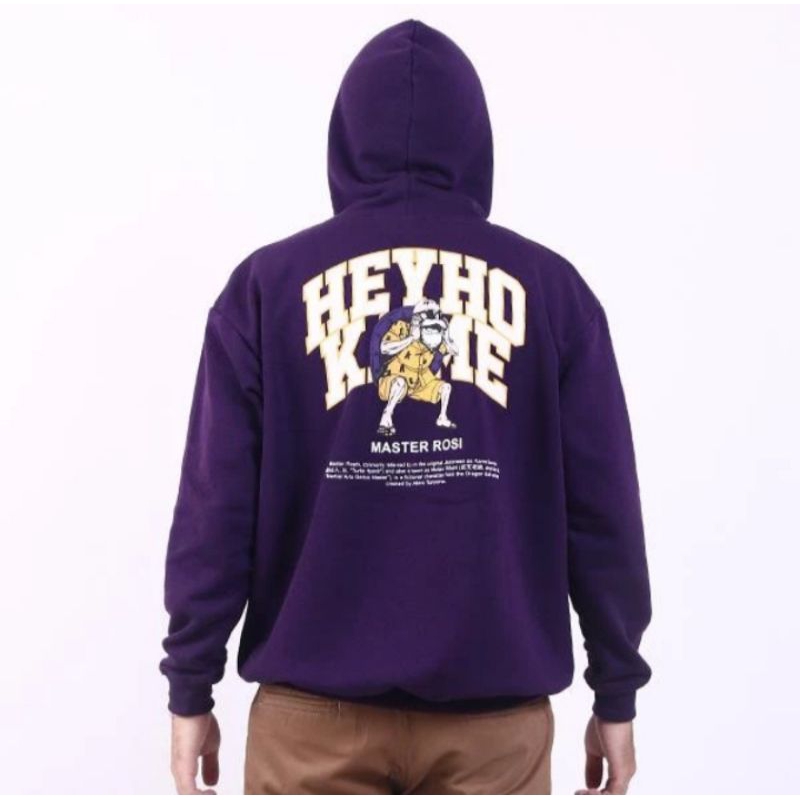 hoodie heyho purple