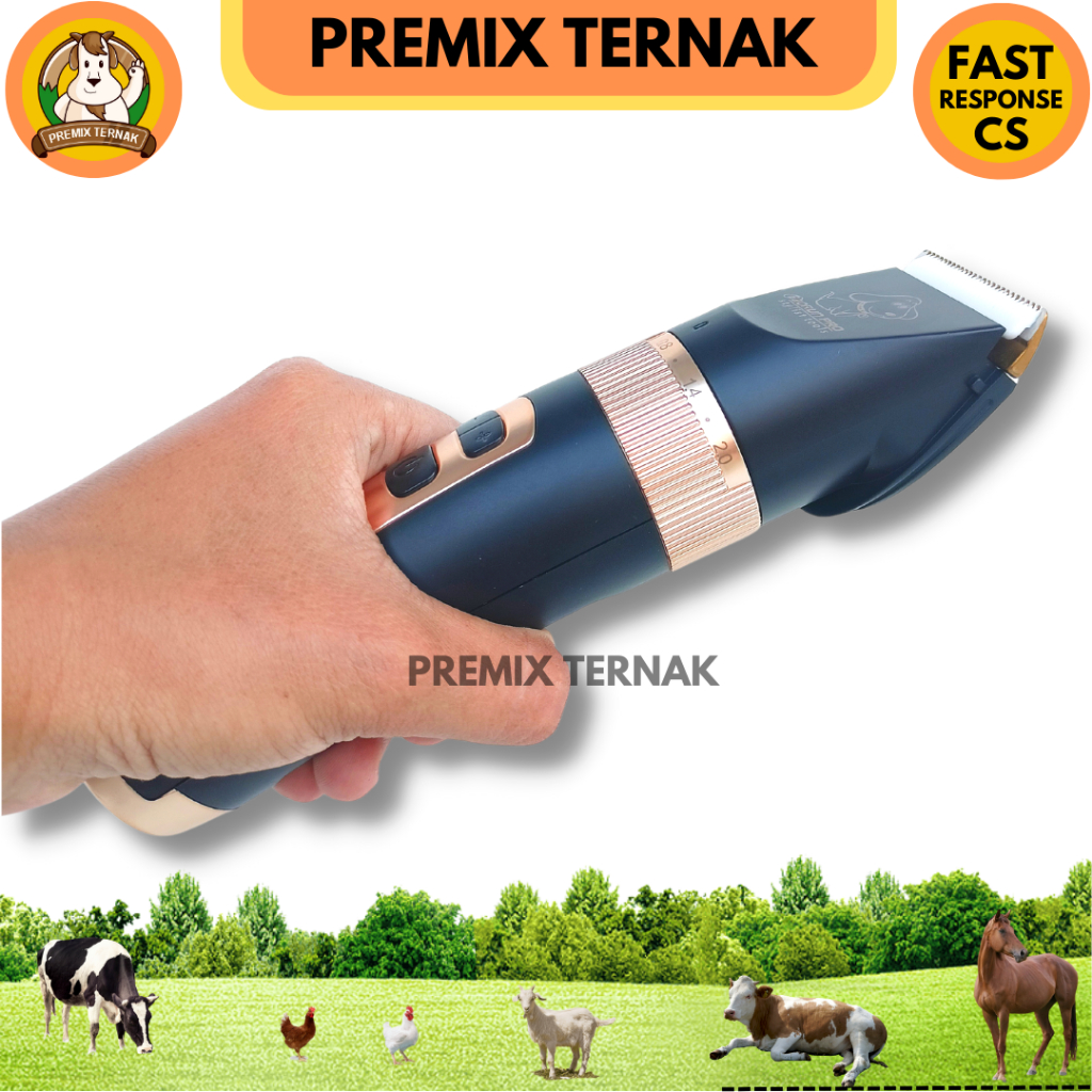 ALAT CUKUR HEWAN ELEKTRIC BAORUN P9 - Cukur Kucing Anjing Kambing Domba DLL