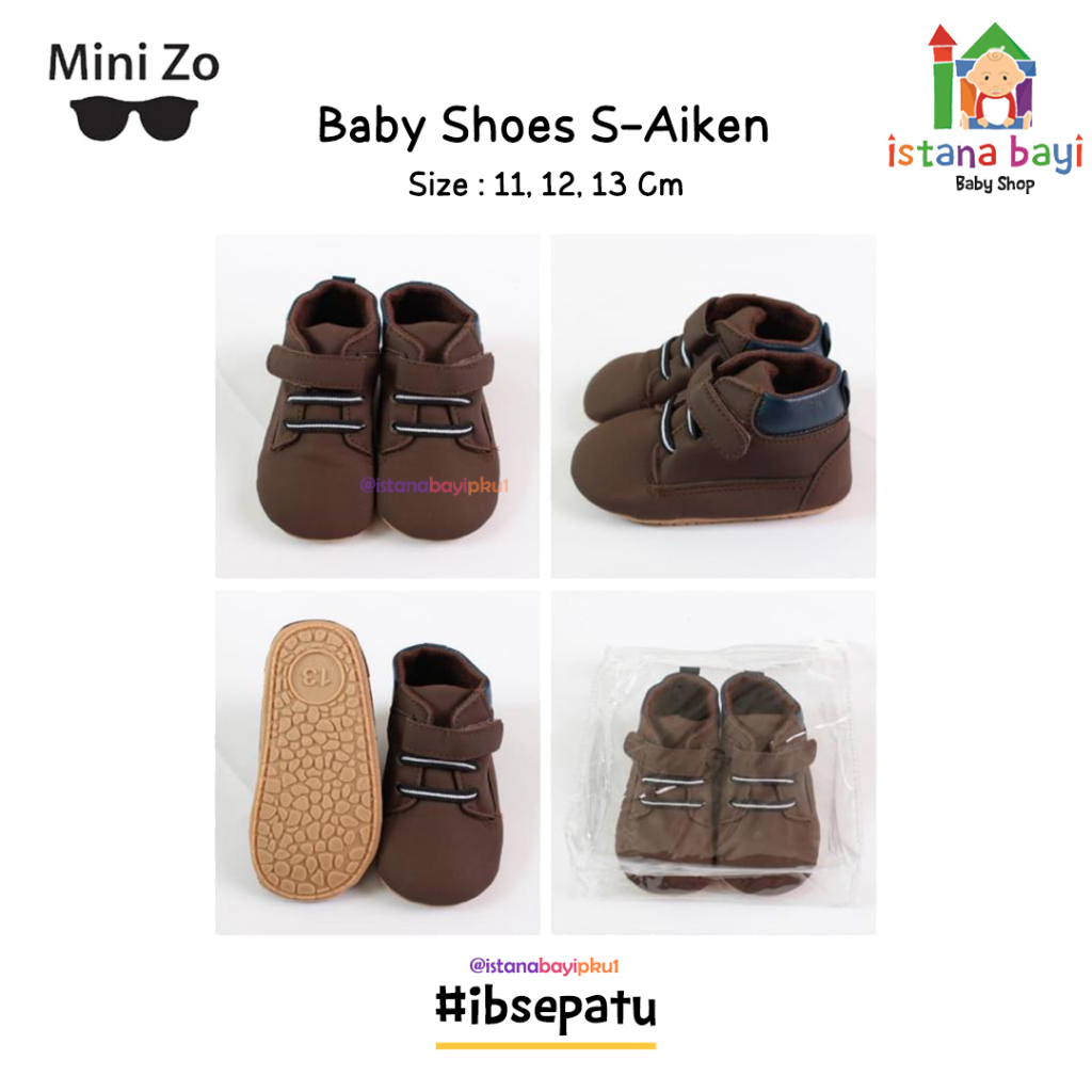 MINIZO Prewalker Bayi Boy - Prewalker Shoes/Sepatu Bayi