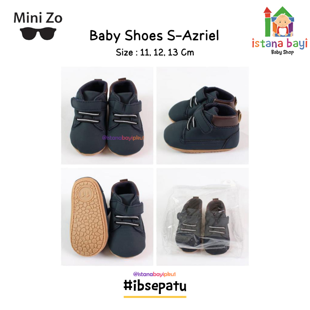 MINIZO Prewalker Bayi Boy - Prewalker Shoes/Sepatu Bayi