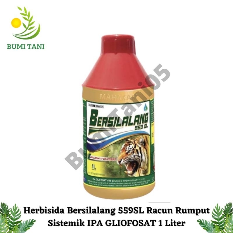 Herbisida Bersilalang 559SL Racun Rumput Sistemik 1 Liter