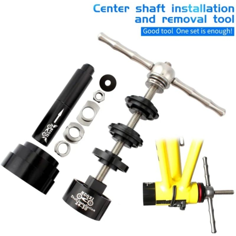 Bottom Bracket Install Alat Bongkar Pasang  BB Center Shaft Press In Removal Tool BB Sepeda