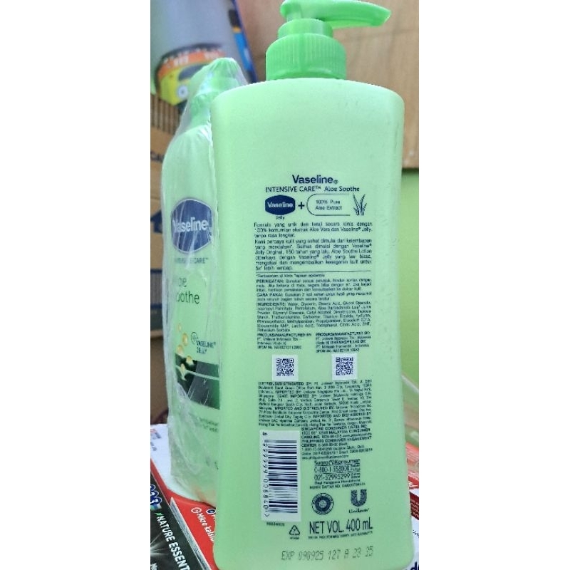 VASELINE INTENSIVE CARE - ALOE SOOTHE - 400ml