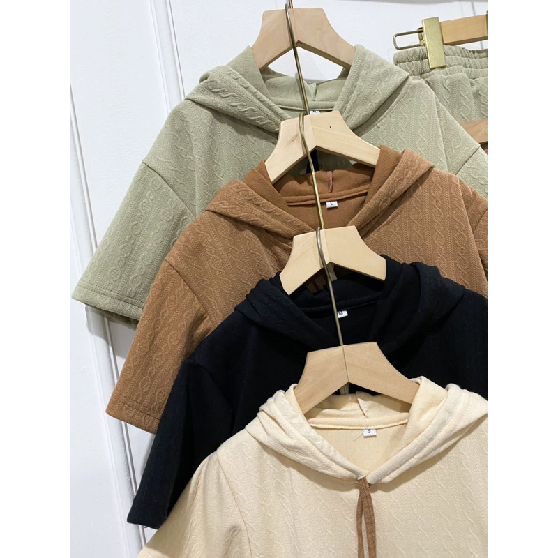 RACHIDKIDS / SETELAN HOODIE ANAK / HOODIE KNIT SET