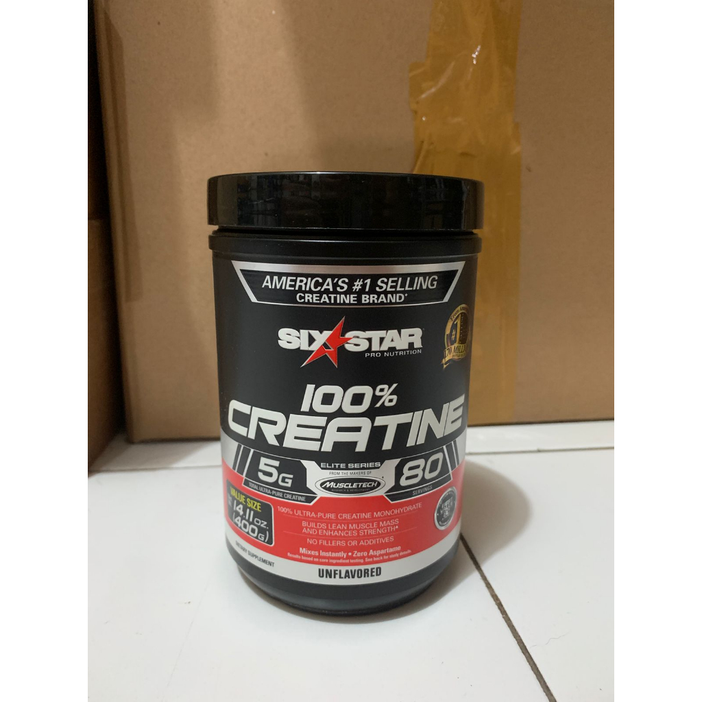 Six Star Creatine 400 gr 80 serving Elite Series Creatine Monohydrate