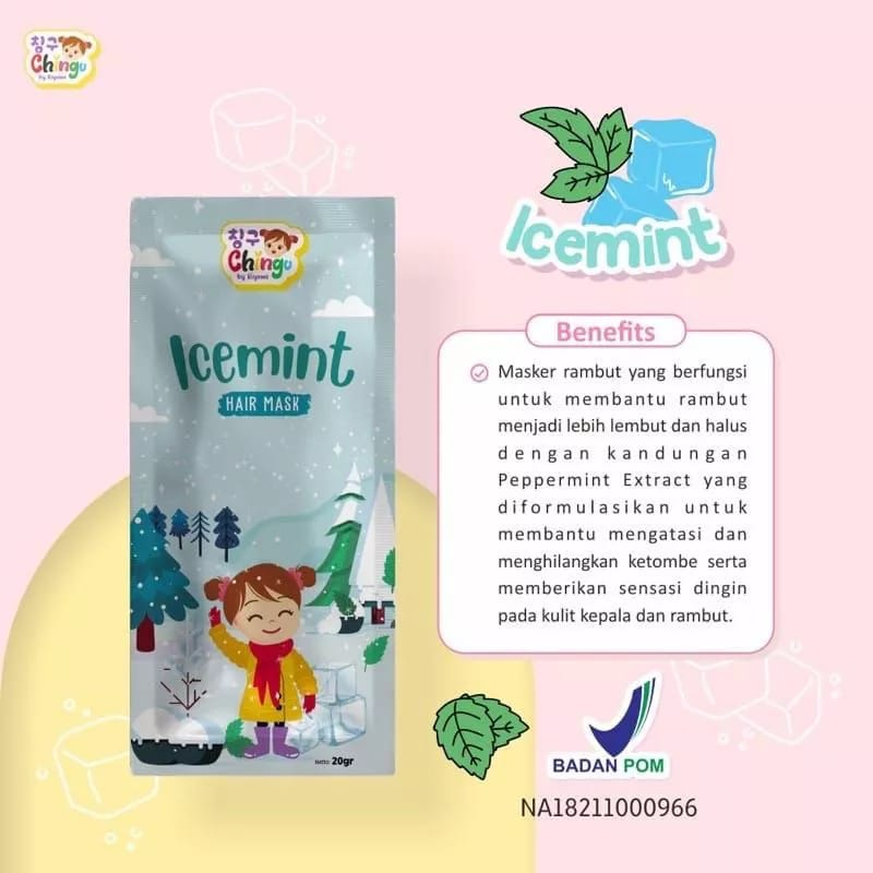 ✿ELYSABETHME✿ CHINGU hair mask sachet untuk perawatan rambut