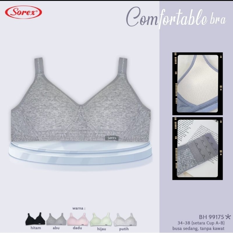 Bra bh Sorex Busa tanpa kawat 99175
