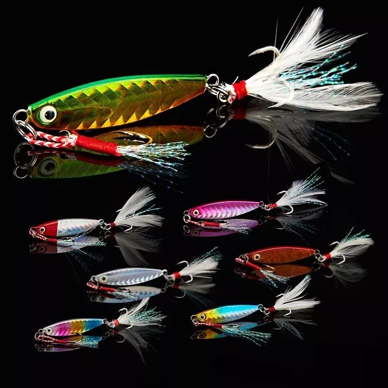 Metal Jig Spoon Lure 15g
