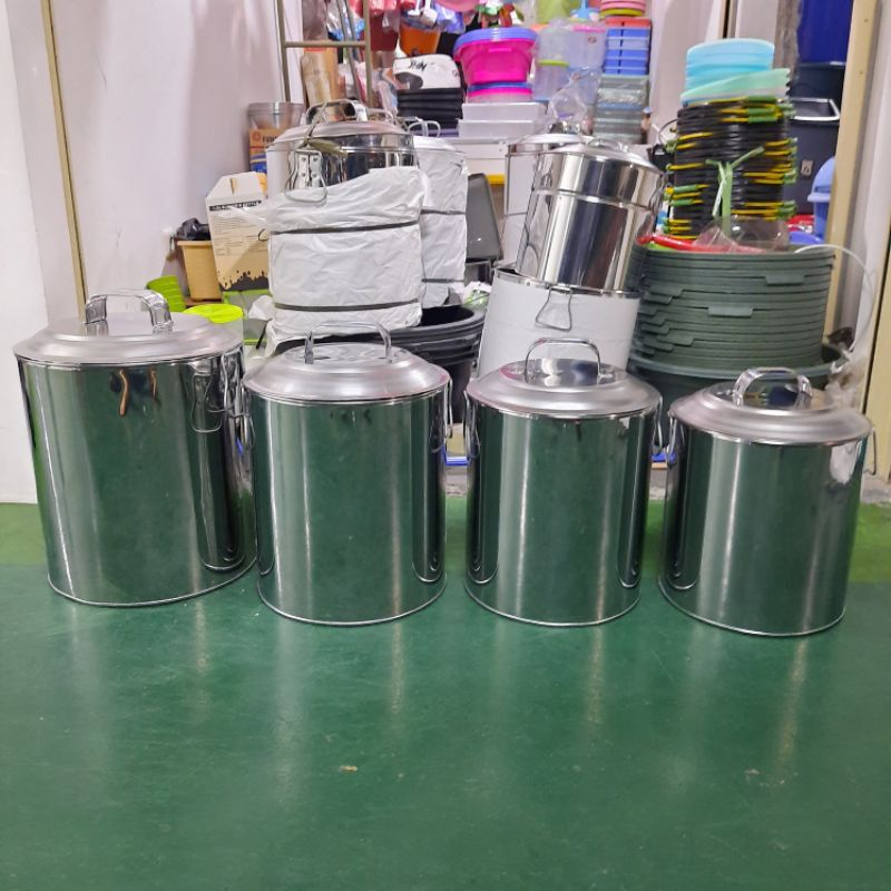 Panci Tinggi Stainless Steel / Dandang Air / Panci Stainless Steel