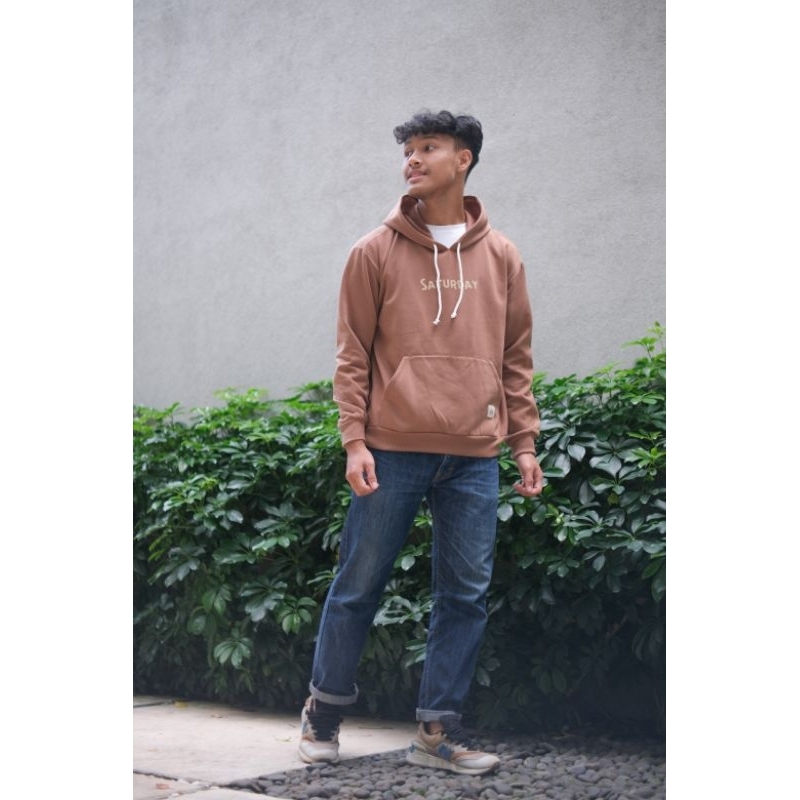 HOODIE DAYS DEWASA - Promo 10.10 Jaket Sweater Hoodie Oversize Murah Unisex Unik Nama Hari Warna Soft