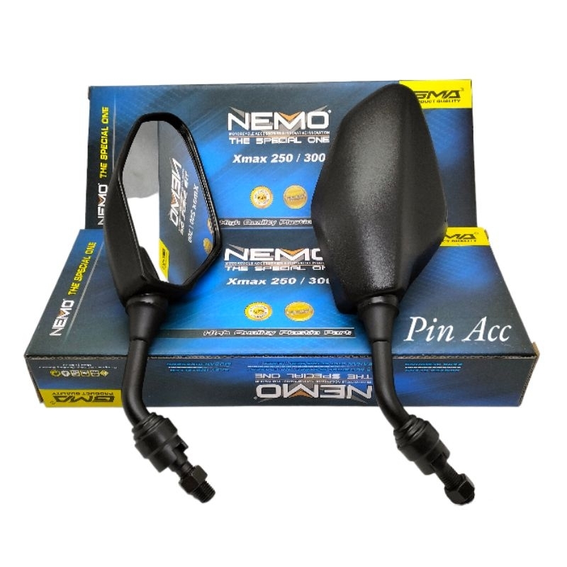 Spion Nemo Model X-Max Drat Honda Pnp Universal Motor Honda Vario 110/125/150/160/All Beat Esp pop Carbu Deluxe Dill Pcx150/pcx160/ADV Scoopy Old new Dill