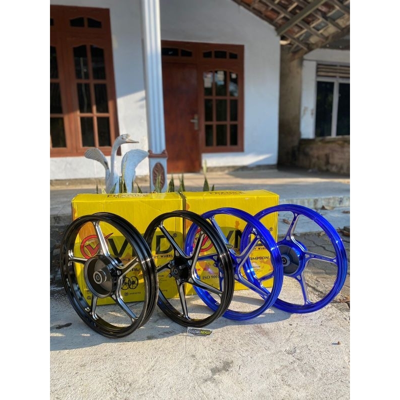 Velg mandalika enkei pelg veleg enkei vnd racing inkei ukuran 140 dan 160 Ring 17