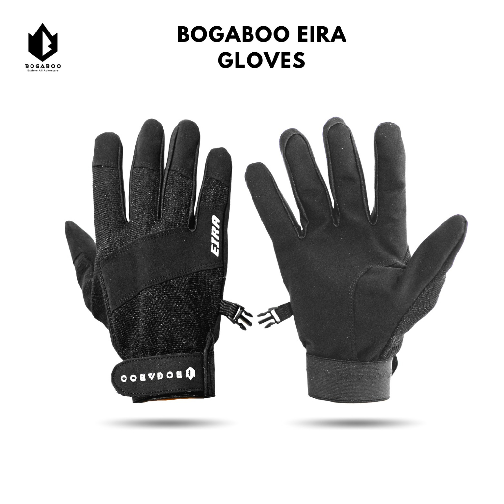 SARUNG TANGAN BOGABOO EIRA - SARUNG TANGAN SEPEDA MOTOR TOUCHSCREEN  HANDPHONE - GLOVES ANTISLIP - G