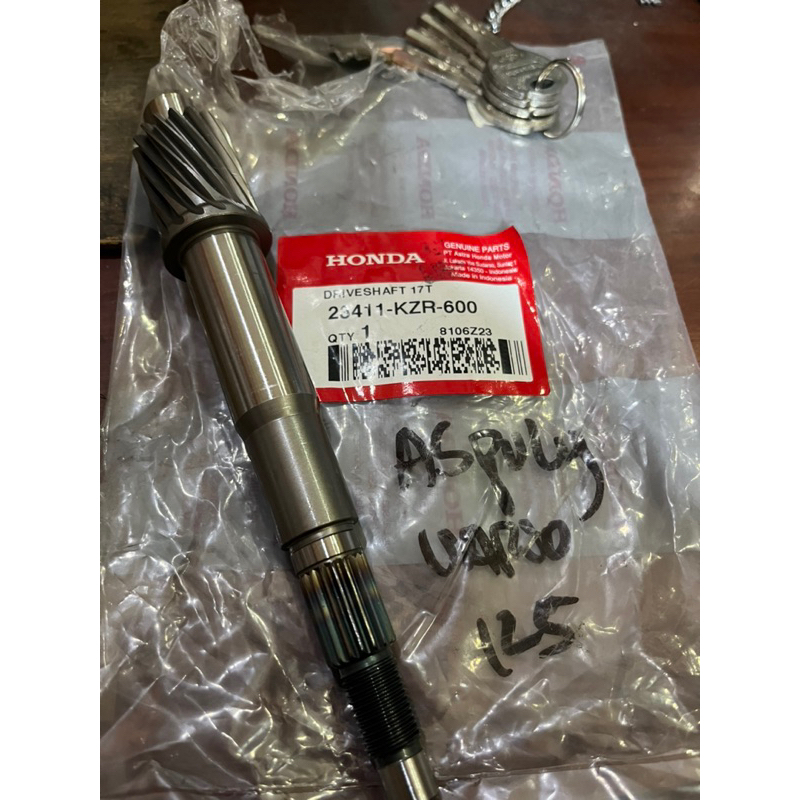AS PULLY BELAKANG VARIO 125 OLD NEW KODE KZR