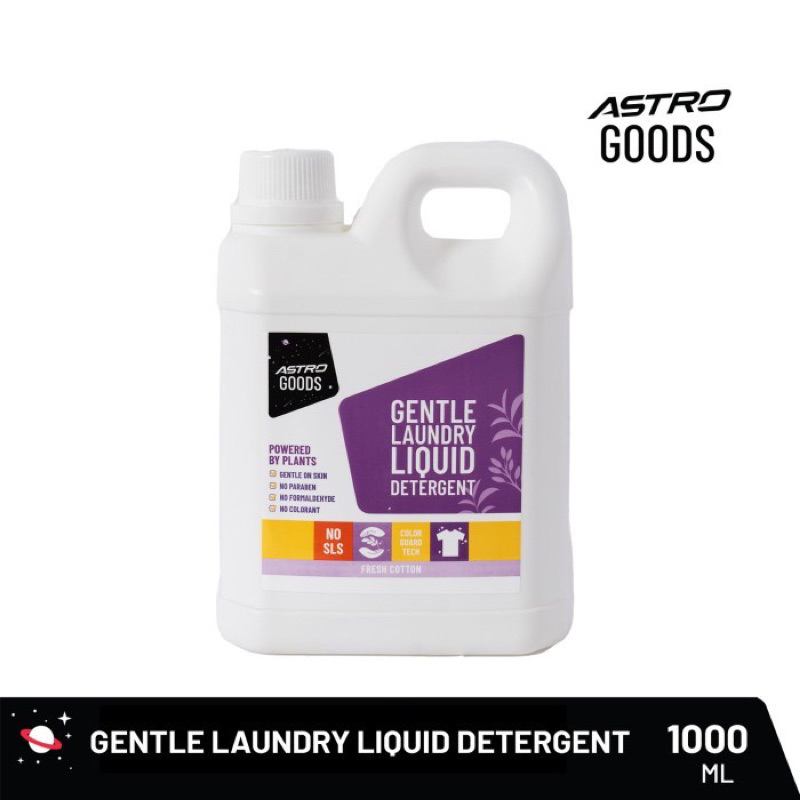 Astro Goods Gentle Laundry Liquid Detergent 1L / Deterjen Cair Pencuci Pakaian