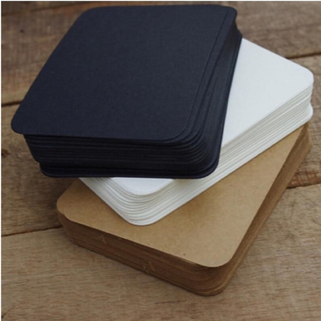 

BLANK CARD / CRAFT PAPER / KARTU KOSONG / CARD NAME / KARTU NAMA KOSONG