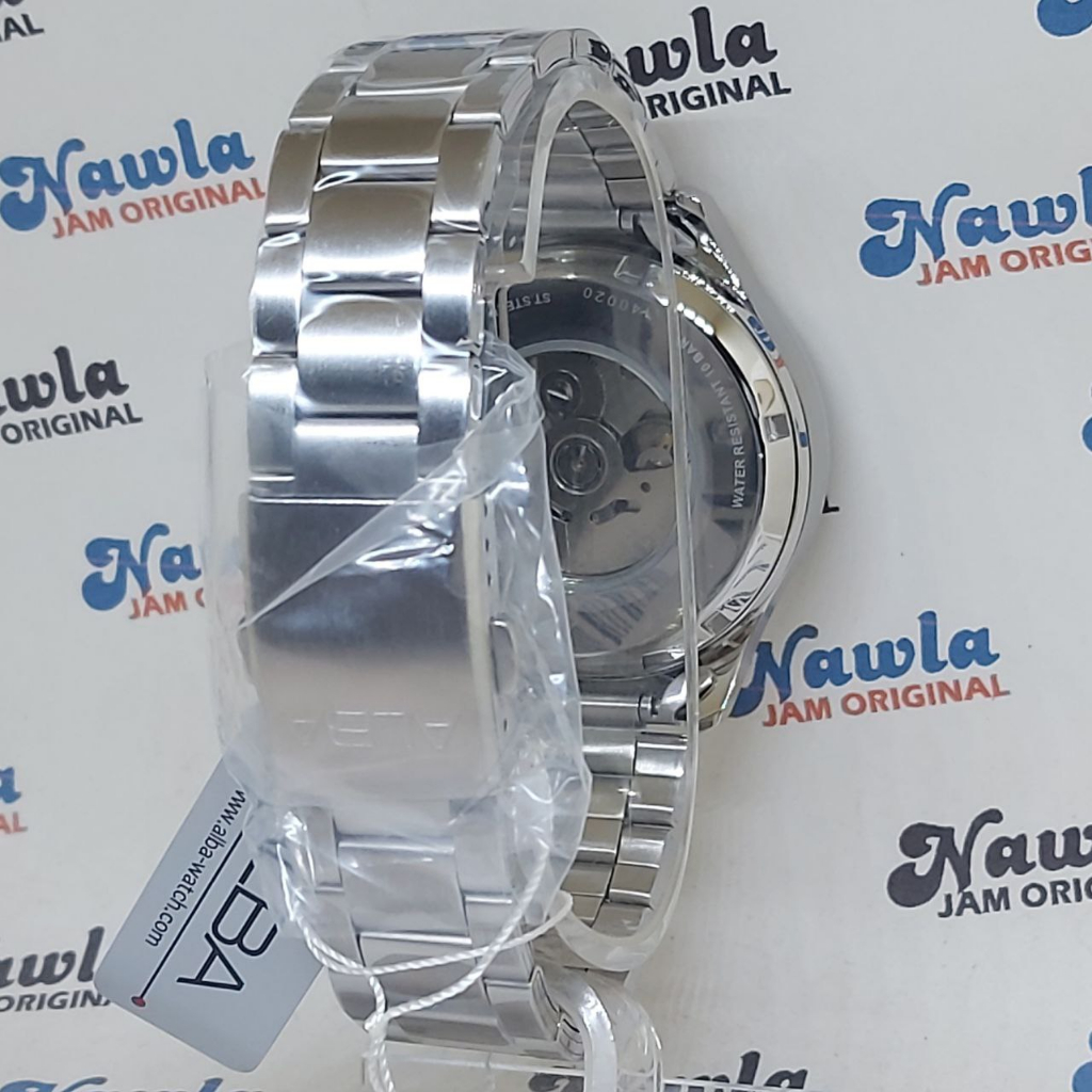 Alba Automatic AL4211X1 Blue Dial - Jam Tangan Pria AL4211