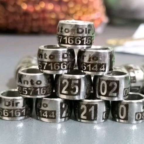 RING BURUNG  DONAT MERPATI PUTER PELUNG