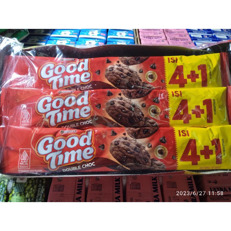 biskuit Good Time 26,5 gr isi 12 pcs/box ecer 2000