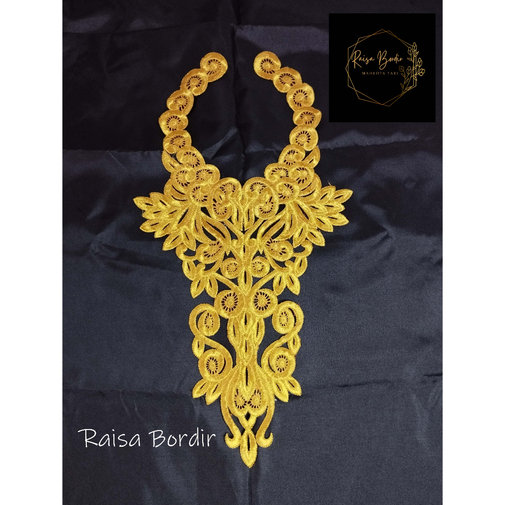 Renda Bordir Dada Coker Tari