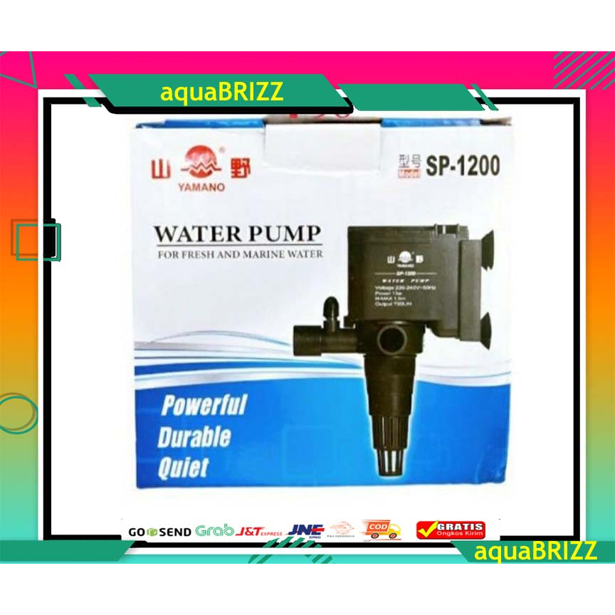 Pompa Aquarium Yamano Sp 1200 Sp1200 Aman Celup Dalam Air Pompa celup Yamano SP 1200 murah termurah