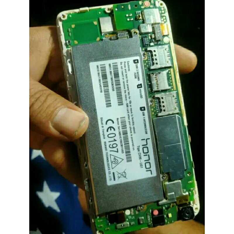 mesin hp HONOR 4c chm u01 normal