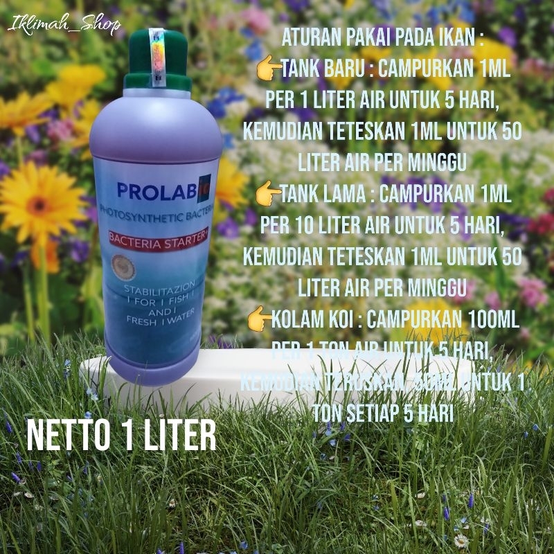 Bakteri starter / Bakteri cair aquascape / Bakteri kolam koi