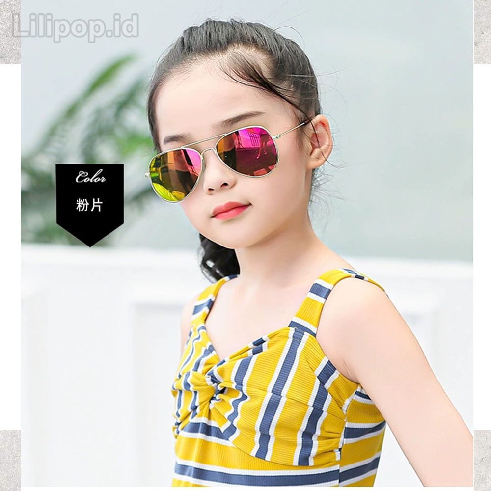 Kacamata Hitam Anak Fashion Anak Terbaru High Quality Import Kacamata pantai perlindungan UV CLASIC