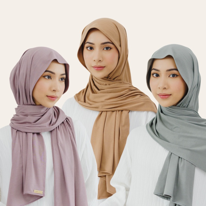 VELOSE - Pashmina Kaos Oman Breathable Anti Bau