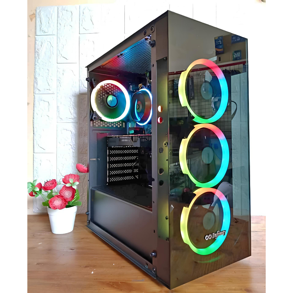 PC GAMING AMD A10 RAM 16GB SSD 128GB VGA 2GB -PC GAMING EDITING-PC RAKITAN-SIAP GAMING