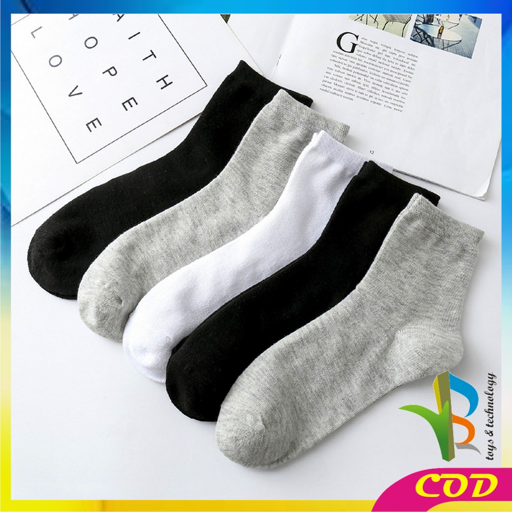 RB-P251 Kaos Kaki Sport Socks Motif Polos Pria Wanita Panjang Diatas Mata Kaki Kaos kaki Office Kantoran Kaus Kaki Olah Raga Fashion