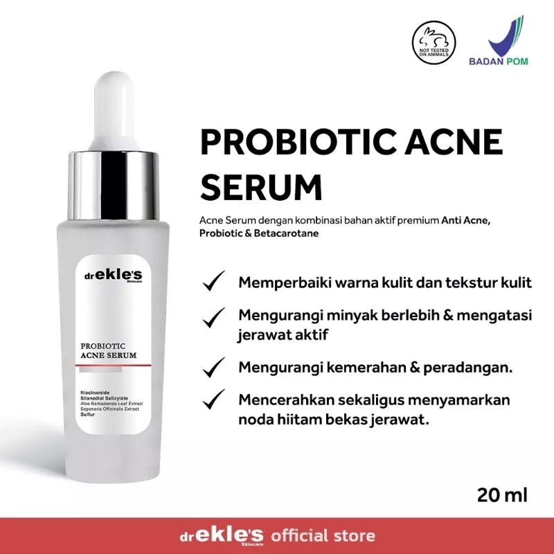 Probiotic Acne Serum dr. Ekles Skincare