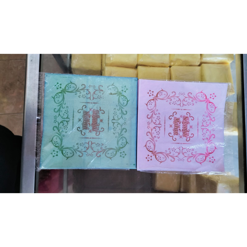 Kertas Samir / Penutup Makanan Cap Selamat Menikmati Berkualitas