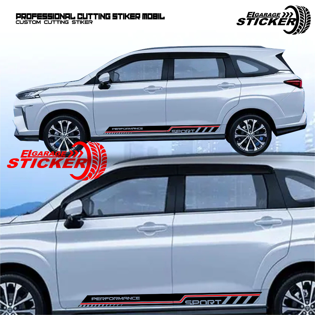 Stiker mobil avanza veloz stiker cutting list body simple body samping all new avanza veloz