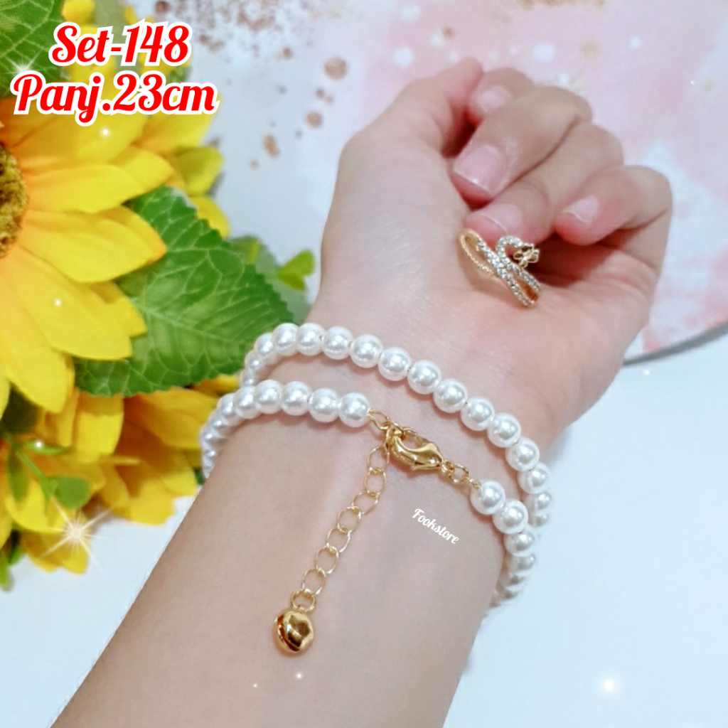 SET GELANG DEWASA GRATIS CINCIN ANTI ALERGI/SET-148