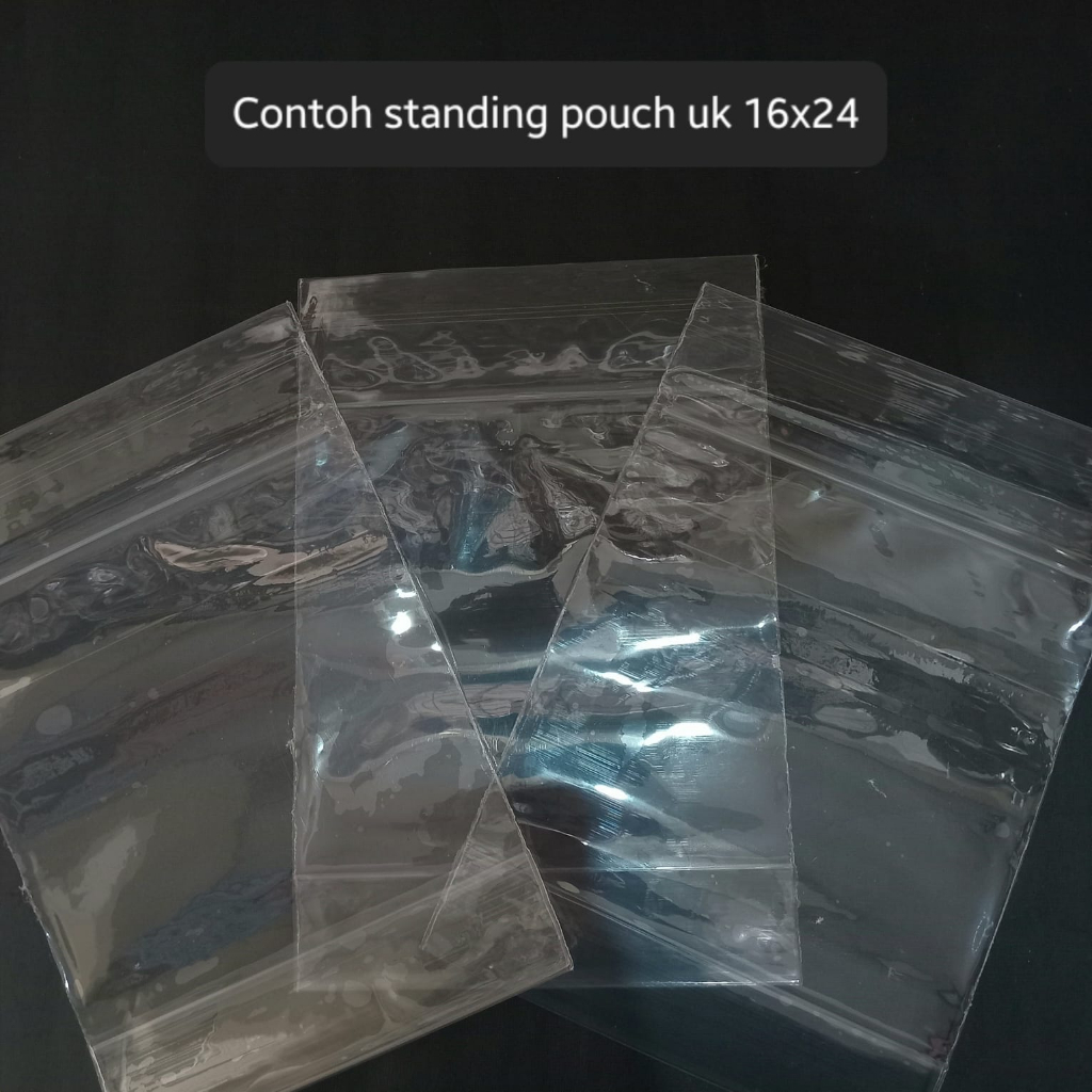 Standing pouch Blutop uk 16x24
