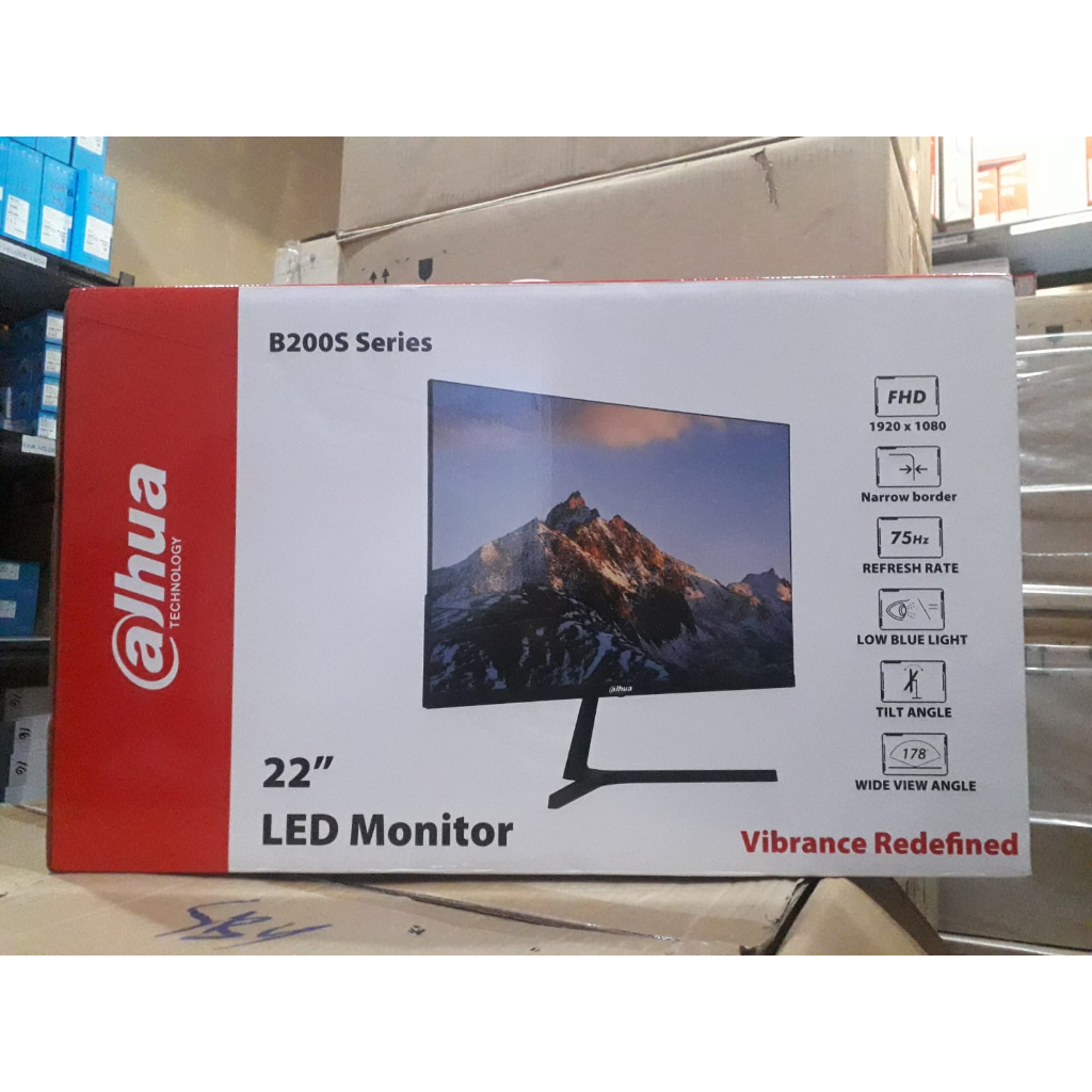 DAHUA LED MONITOR 24 inch DHI-LM24-A200 HDMI VGA