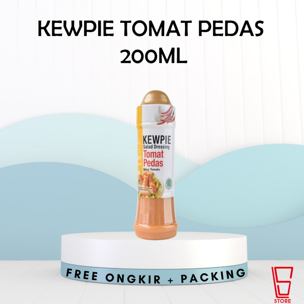 

KEWPIE SALAD DRESSING TOMAT PEDAS 200 ML / KEWPIE TOMAT PEDAS