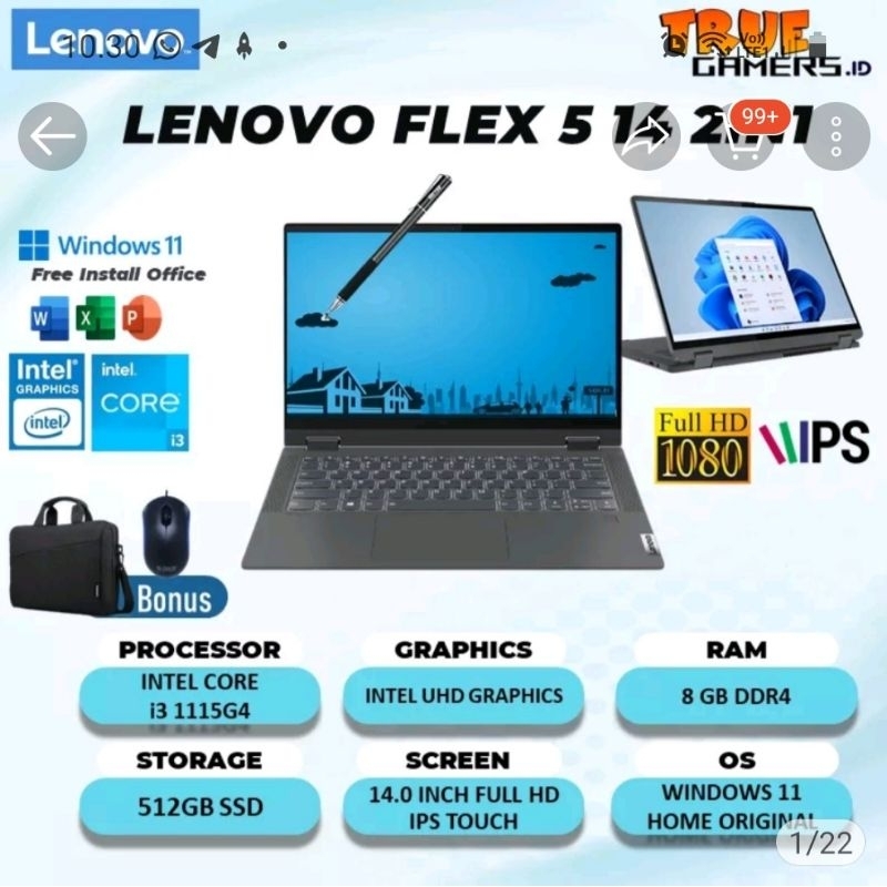 Lenovo flex 5 New