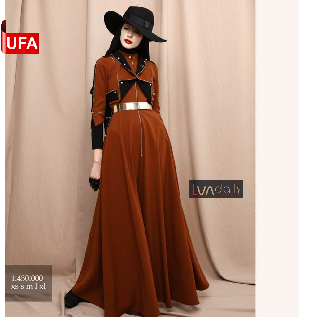 LVA DAILY Kazanta Dress Polyester high quality elegan