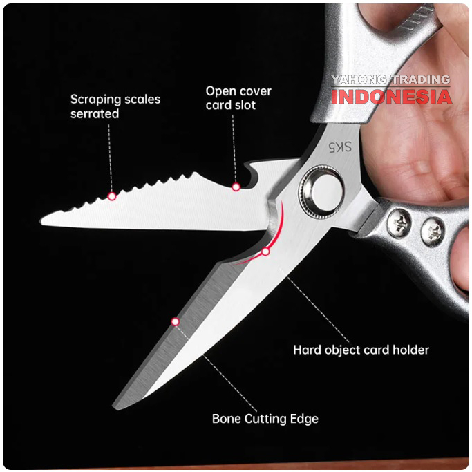 Gunting Dapur Serbaguna Gunting Multifungsi