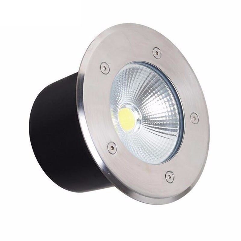 Lampu Taman Hias Ground Light Waterproof Warm White 2000K 10W - FA-12 - Black